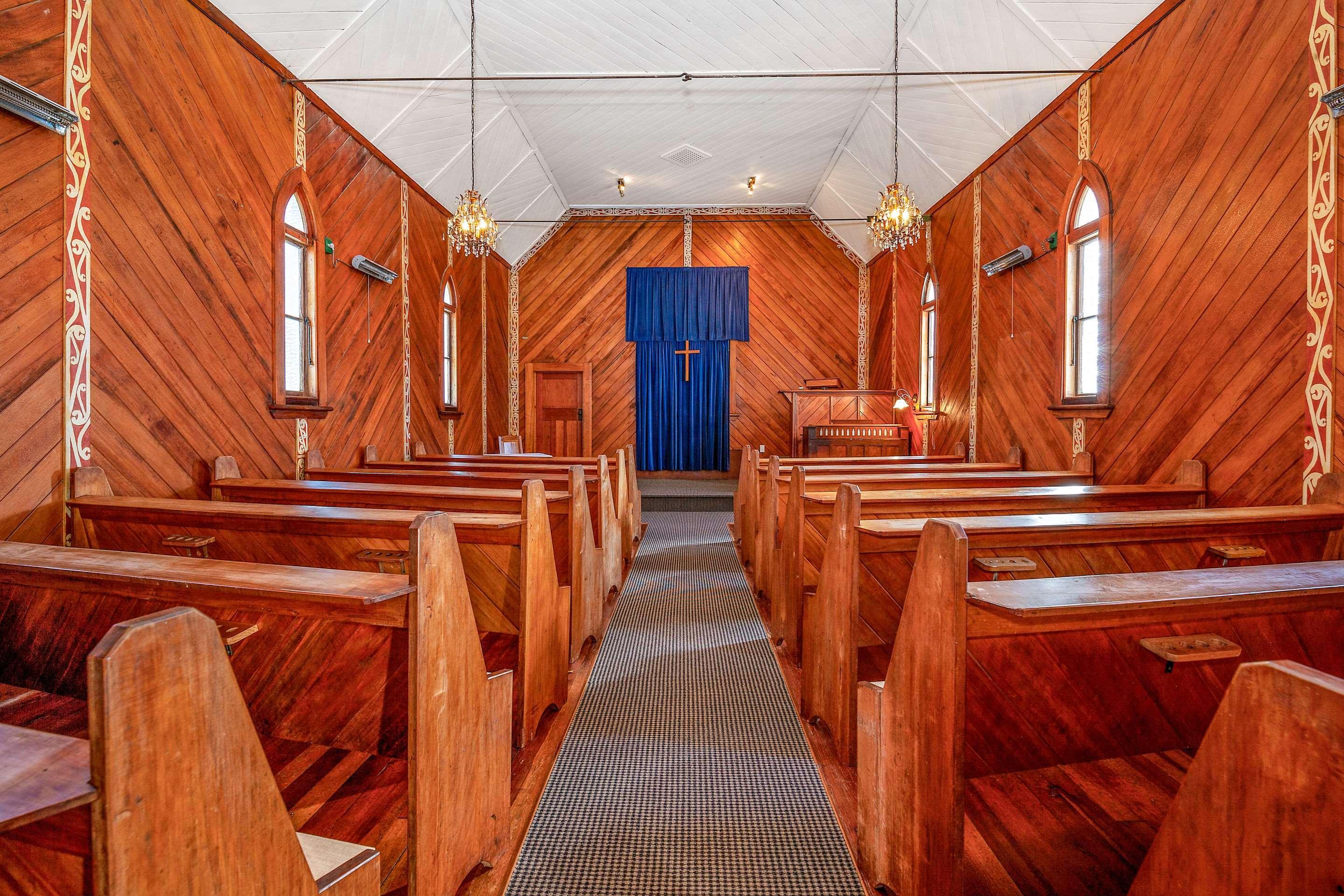 Huka Falls Resort Taupo Kültér fotó Interior of the church
